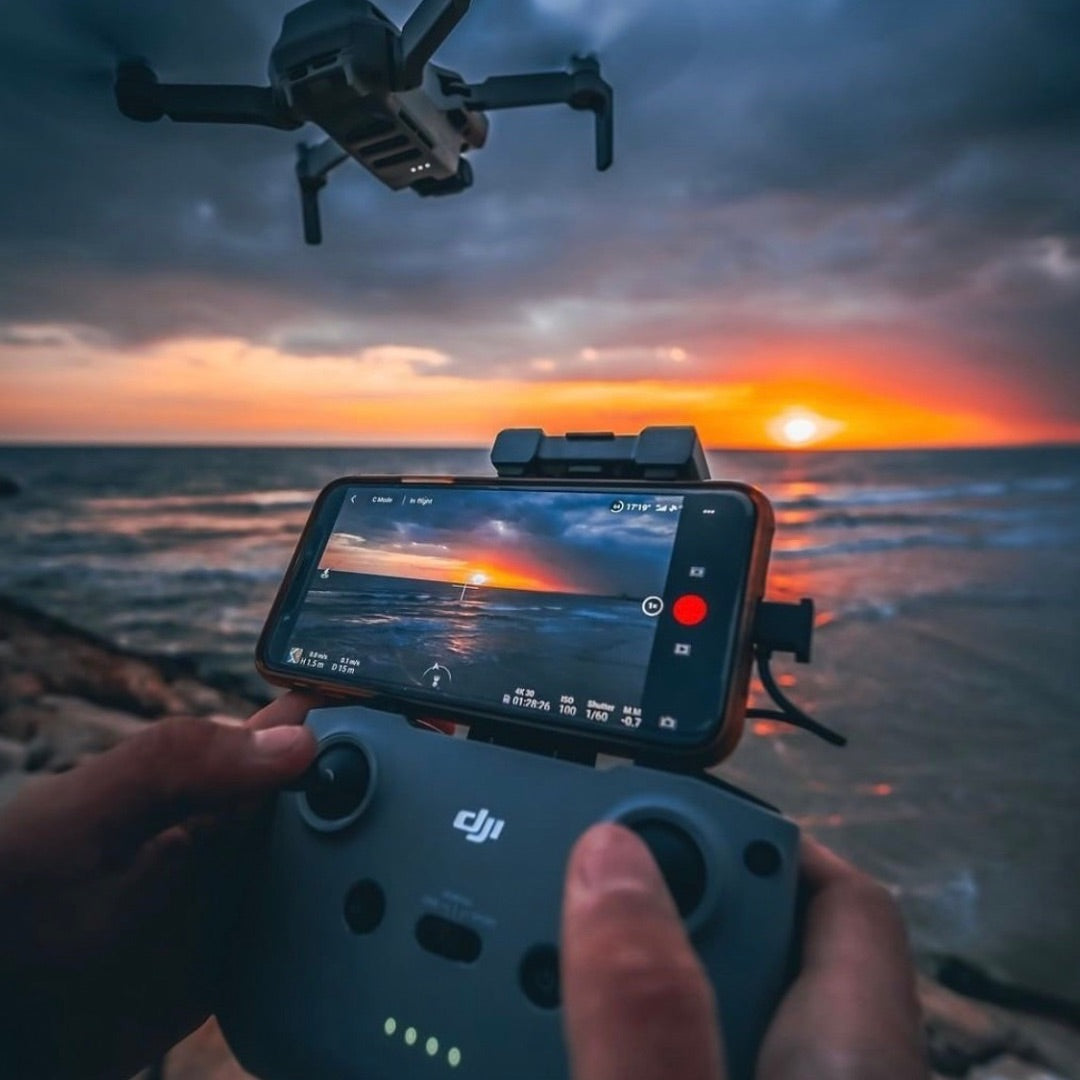 Dron con cámara 8k profesional